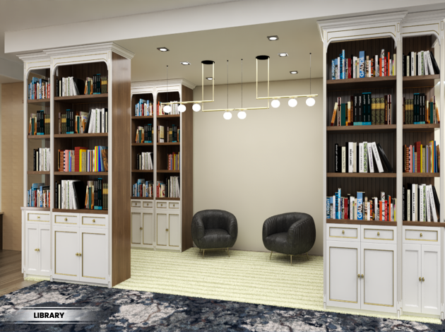Brantford Retirement Manor - Library
